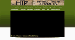 Desktop Screenshot of historictimberandplank.com